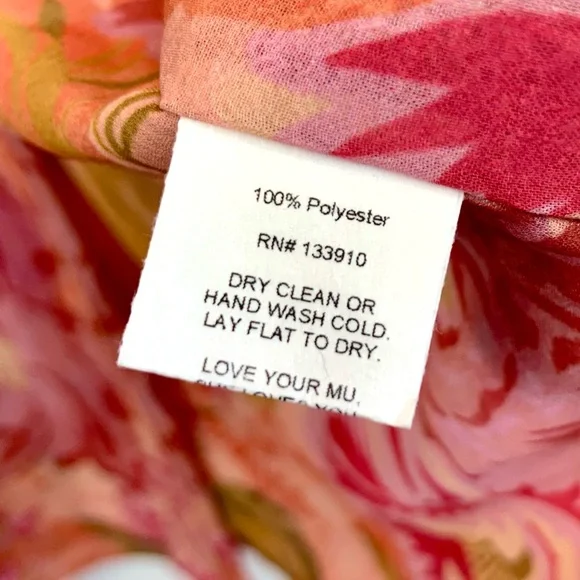 Show Me Your MuMu Verity Midi Dress Chiffon Garden Floral Pink Wedding Resort - Picture 11 of 16